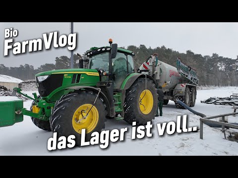 What to do with the fermentation residue? Truck is stuck... / Vlog 215