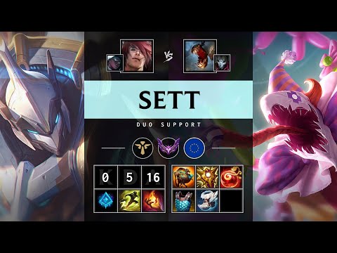Sett Support vs Fiddlesticks - EUW Master Patch 25.10