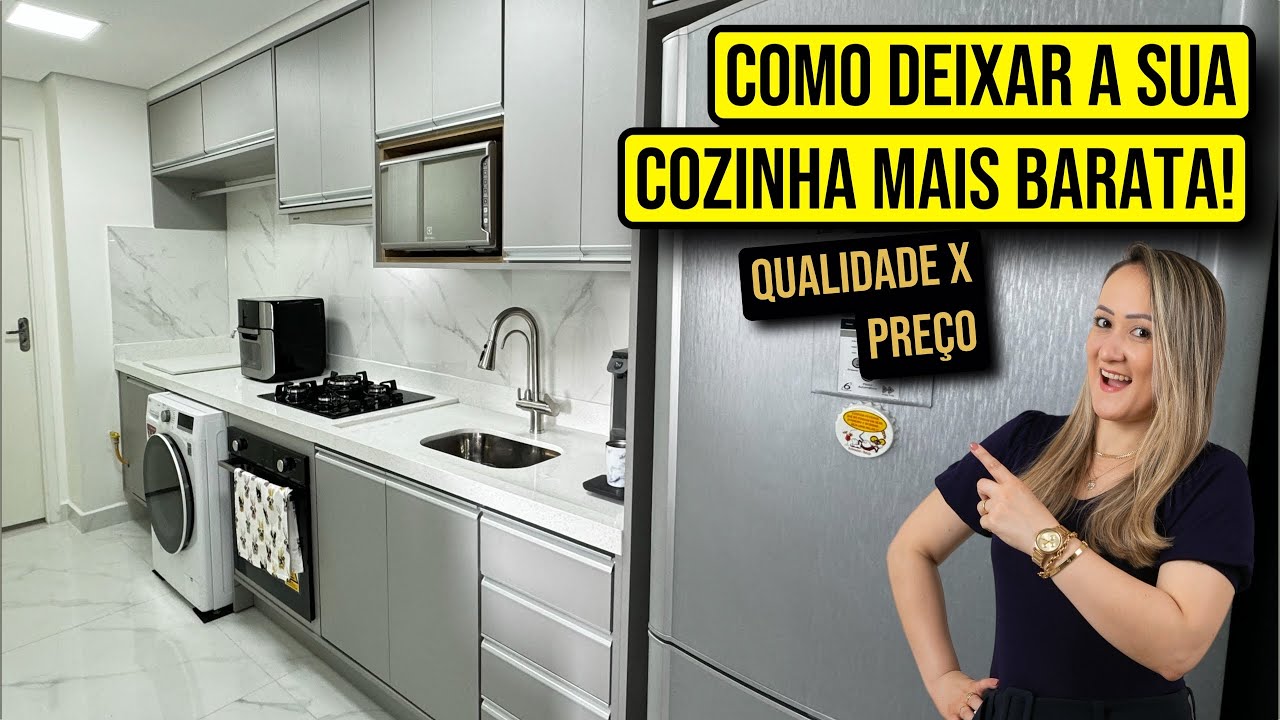 Prieto Móveis - Como Baratear o Projeto de Móveis Planejados: Qualidade x Preço | cozinha planejada