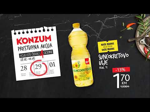 Prestupna akcija u Konzumu! 28.02.-01.03.2020.