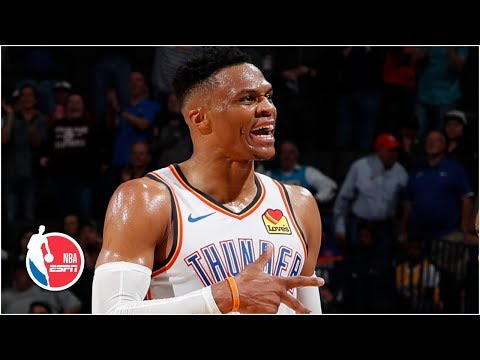 Russell Westbrook makes NBA history with 20-20-20 game | Thunder vs. Lakers | NBA Highlights