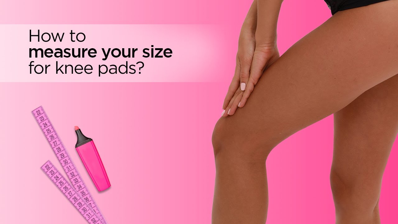 How to measure your size for knee pads for pole dance Queen