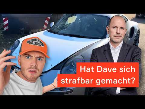 DAVE kauft Porsche 911 GT3RS: Macht er sich mit Ersatzteil-Kauf strafbar? Anwalt Christian Solmecke