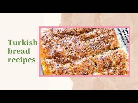 Rooti Turkish oo Sisin Xabad Sowda iyo Loos Leh | Turkish Bread with Sesame, Black Seeds & Nuts