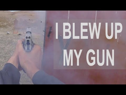 I blew up my gun with a double charge
