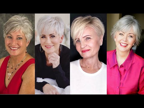 CORTES de CABELLO MODERNOS JUVENILES Y FEMENINOS PARA MUJERES DE 50 60 +70AÑOS CORTES DE PELO MODA