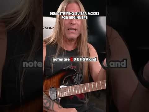 Guitar Theory Tip: 1 Simple Way to Understand Modes #shorts #stevestine