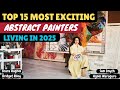 TOP 15 CONTEMPORARY ABSTRACT PAINTERS LIVING IN 2025