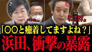 ※浜田聡が国会で小池百合子の癒着問題を暴露！小池、またもや大恥をかく...【小池都知事 さとうさおり 都議会 カイロ大学 学歴詐称疑惑】