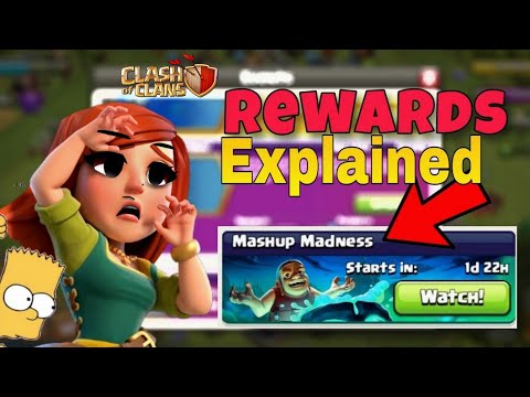 Mashup Madness Event Rewards explained-New event in coc-Clash of clans