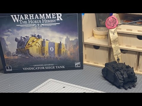 Building the Vindicator Siege Tank