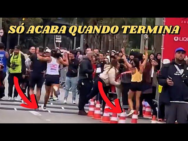 A CORRIDA só ACABA quando TERMINA