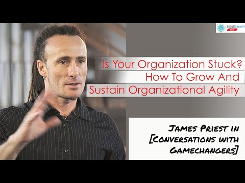 How to Grow and Sustain Organizational Agility?! Meet James Priest, co-author of Sociocracy30!