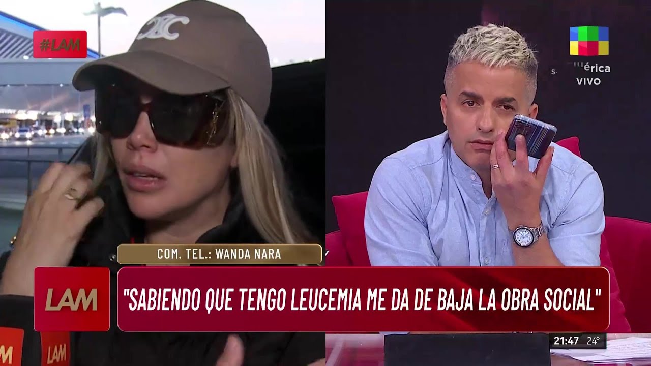 🔥 Wanda Nara LLAMÓ EN VIVO a Ángel de Brito: "Mauro juró destruirme"