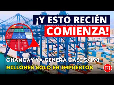 Impressive! Chancay already generates nearly S/190 million in taxes alone and is still not operat...