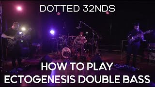 Animals as Leaders Ectogenesis Double Bass [Dotted 32nds]