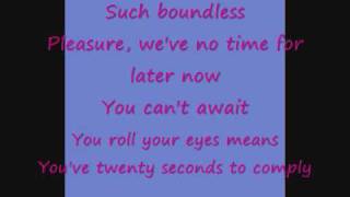 Let Go - A Static Lullaby w/ lyrics