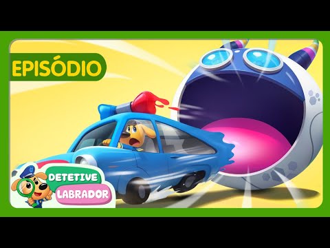 O Monstro da Bola Magnética 🧲 Historinha Engraçada (Episódio 205)📗 Detetive Labrador 🔍