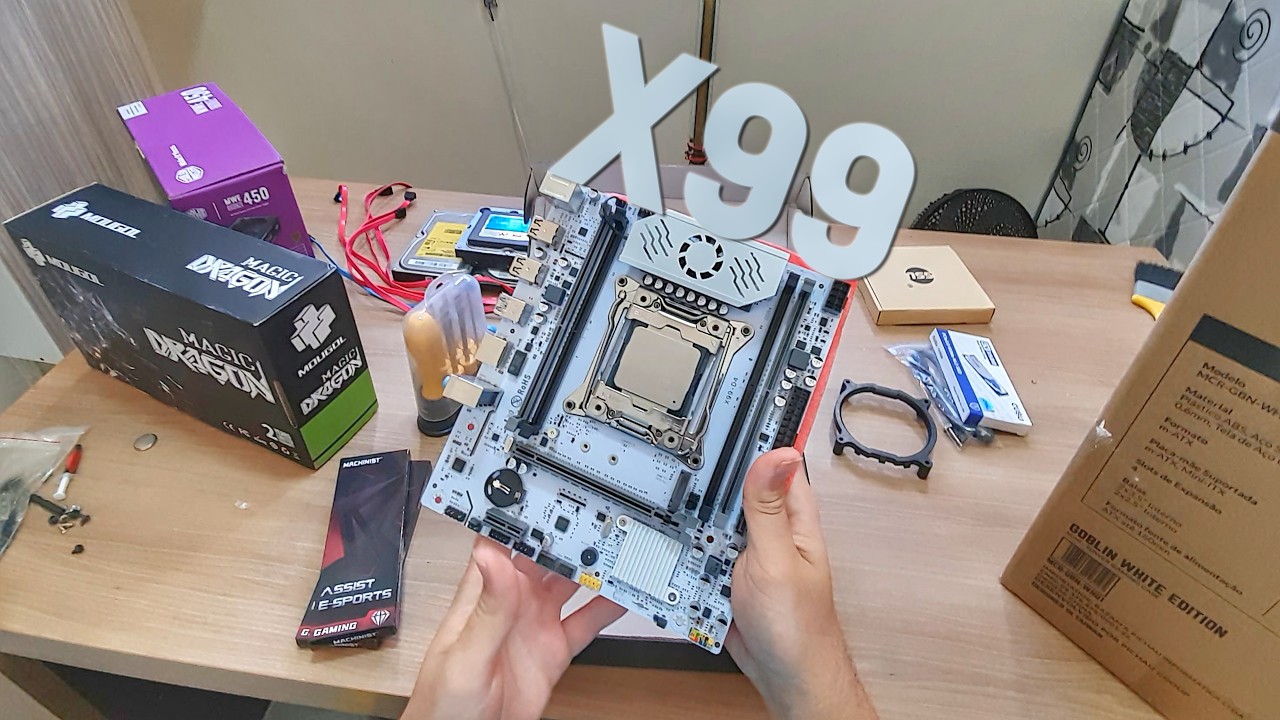 MONTANDO MEU KIT XEON X99 EM 2024