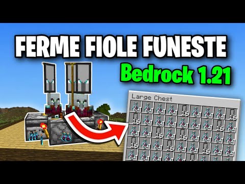 MEILLEURE Ferme Fiole Funeste Minecraft 1.21! (Potion Bad Omen)