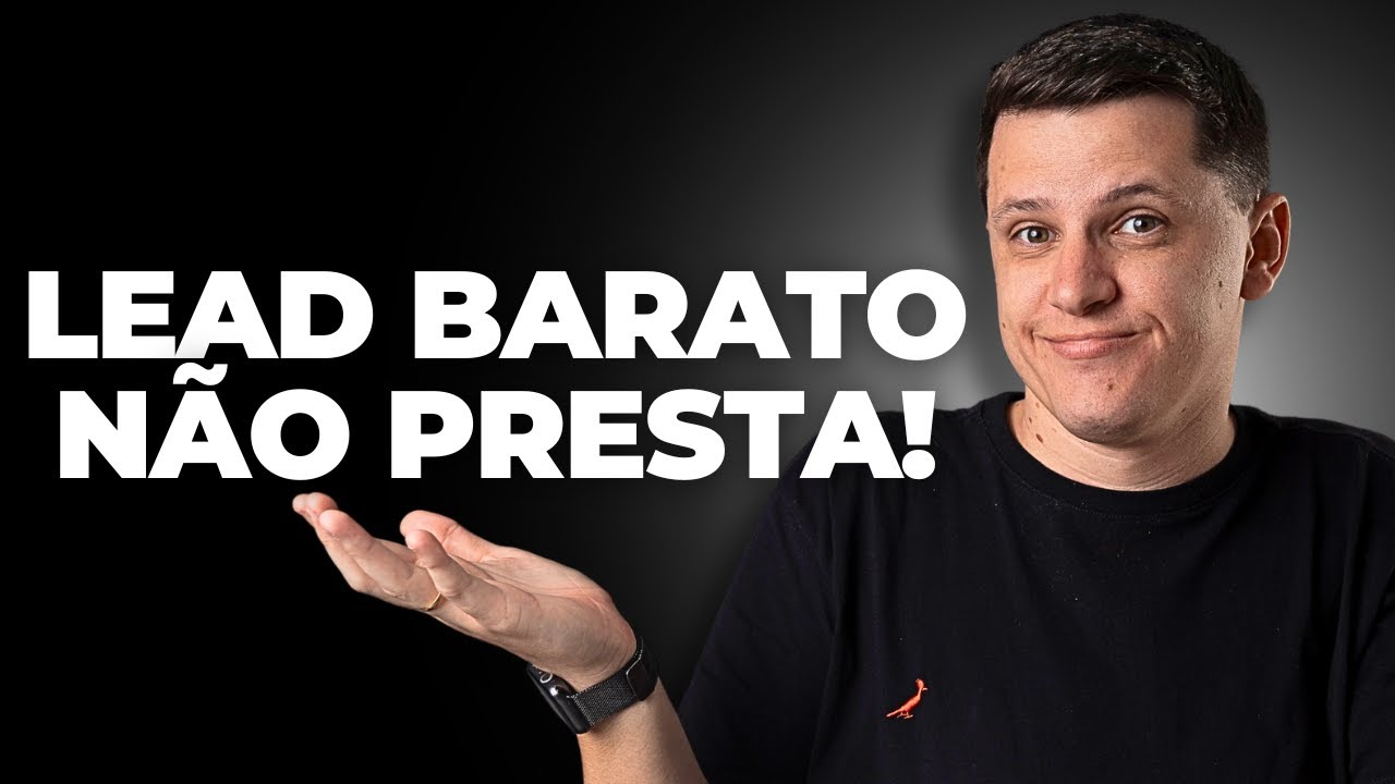 PARE AGORA DE TENTAR DIMINUIR SEU CUSTO POR LEAD