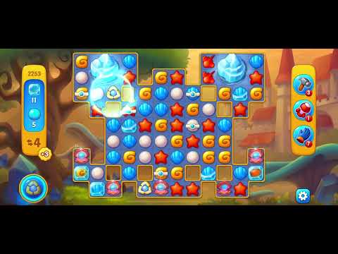 Fishdom 2253 - Hard Level (16 Moves)