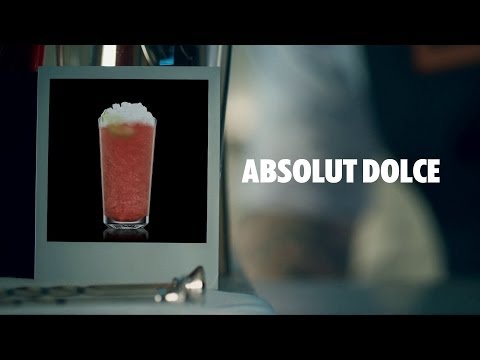ABSOLUT DOLCE DRINK RECIPE - HOW TO MIX