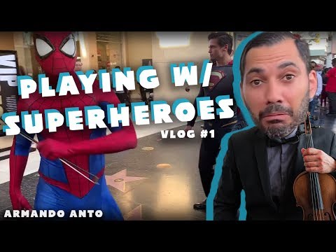 Marvel Super-Heroes VS Violinist | ARMANDO ANTO - VIOLIN COMEDY