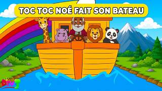 TOC TOC NOÉ FAIT SON BATEAU 🐘 – Comptine Chrétienne Afrobeat & Louange Kids