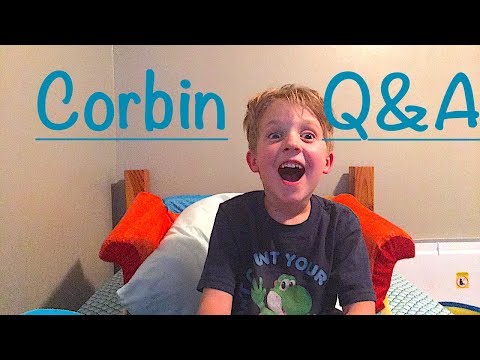 LIVE With Corbin! Q&A Ask Me Anything! Video