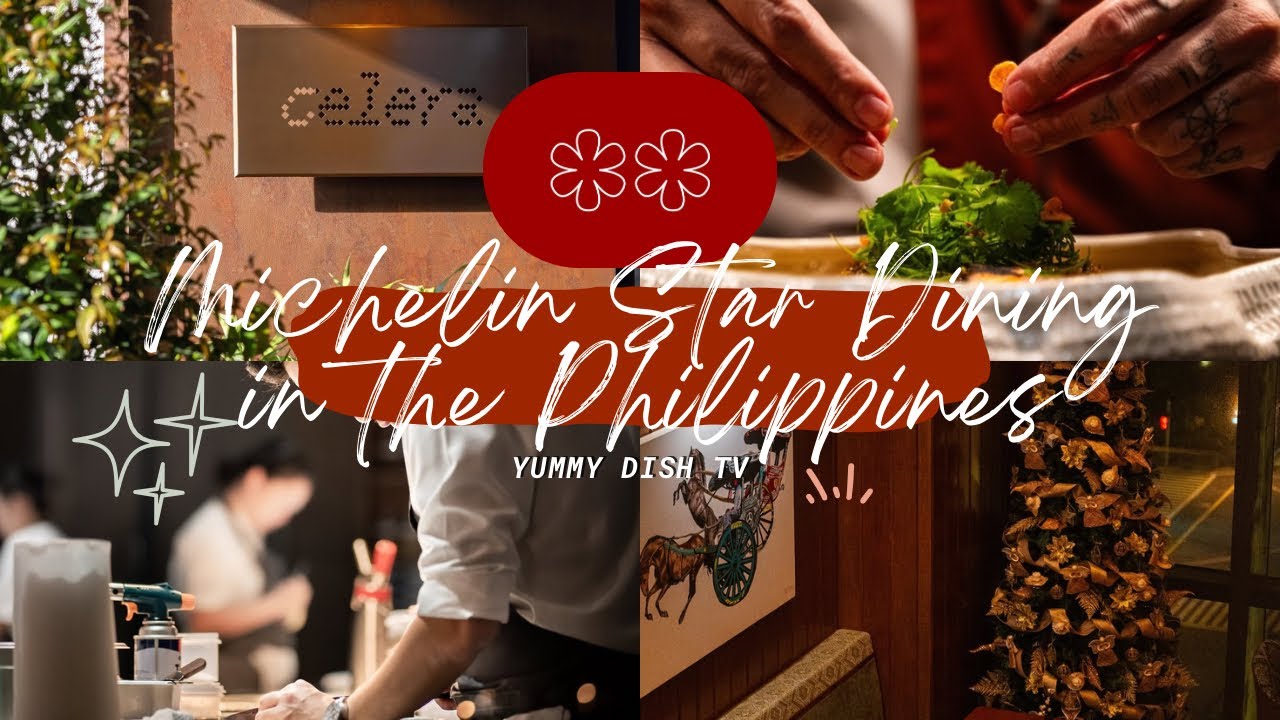 First-Ever Michelin Star Restaurants in the Philippines 🇵🇭 | Fine Dining You Must Try!
