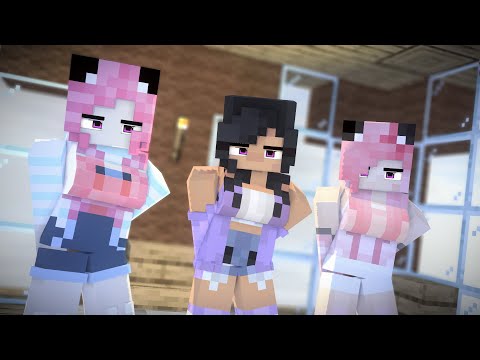 DARLING OHAYO YAY! ARIGATO TUTU SWEET APHMAU, KC, MEU SAN - MINECRAFT ANIMATION #shorts