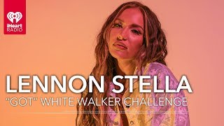 Lennon Stella Takes The Game Of Thrones White Walker Challenge!