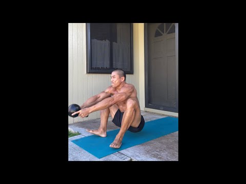 Day 248 FitPro Hawaii Workout - 16 kg. Deck Squats + Push Ups - January 17, 2021 3:35 pm