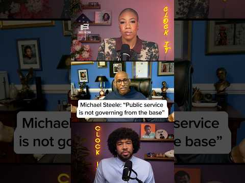 Michael Steele: 'Public service is not governing from the base'