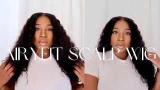 LUVME HAIR REVIEW| AiryFit Scalp Care Wig Closure Install | Pre-Cut & Pre Plucked