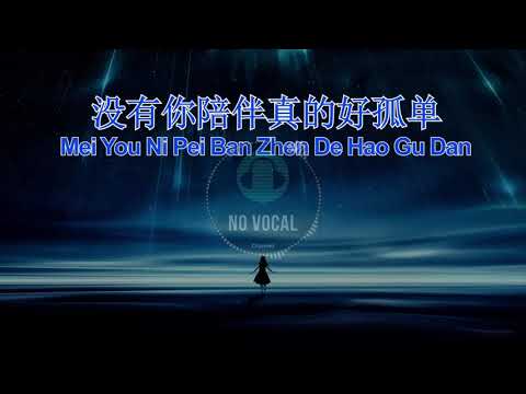 Mei You Ni Pei Ban Zhen De Hao Gu Dan ( 没有你陪伴真的好孤单 ) Male Karaoke Mandarin - No Vocal