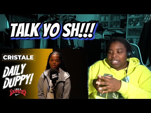 American Reacts to Cristale - Daily Duppy | GRM Daily | REACTION