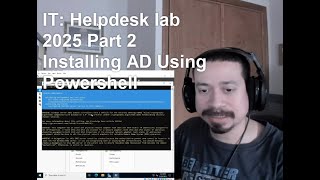 IT: Helpdesk lab 2025 Part 2 Installing AD