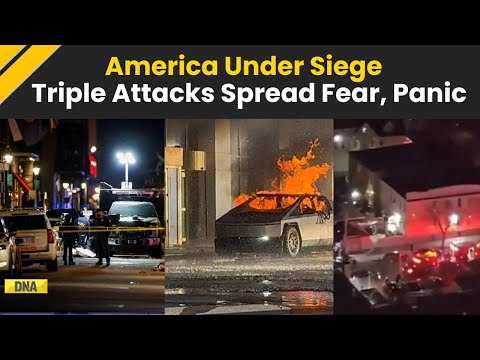 New Orleans Truck Attack, New York Mass Shooting, Tesla Cybertruck Blast: Triple Attacks Rock US