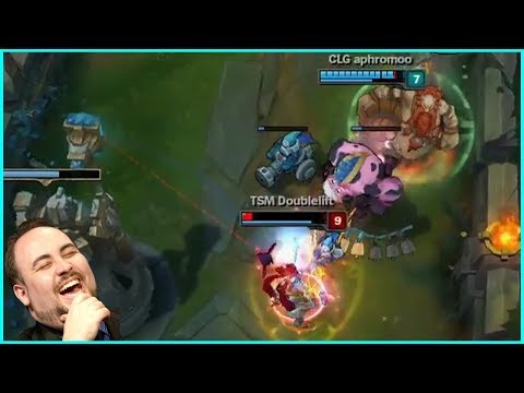 When Doublelift Thought That Aphromoo Is His Teammate - Best of LoL Streams #159