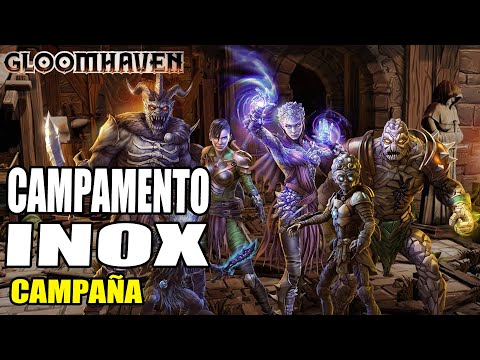 Gloomhaven gameplay español | Campamento INOX