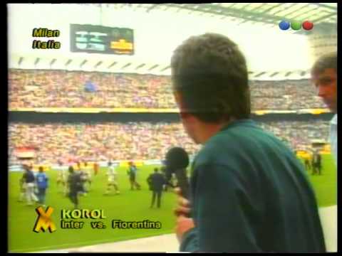 Korol en Inter vs Fiorentina - Video match 1997