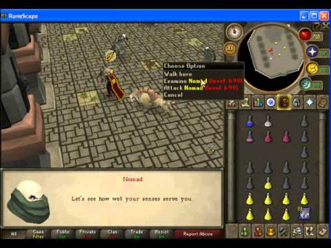 Runescape - Nomads Requiem Quest Boss Fight