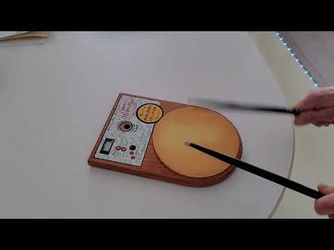 Vic Firth/Emad Classic 2 Metronome Practice Pad W/Snare Beads & Vic Firth Sticks - See Video image 9
