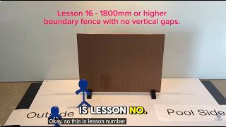 Lesson 16 - QLD Boundary Fences Timber 1800mm plus with no gaps