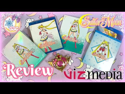 Sailor Moon SuperS Viz Media Part 1 *Limited Edition* & Sailor Moon S The Movie Unboxing w/ Menus