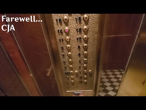 FINAL RIDE: Peterson & Cowan (mod. by MK) Traction Elevators at 675 W Hastings St. - Vancouver BC