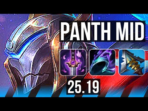 PANTHEON vs YASUO (MID) | Dominating | NA Grandmaster | 25.19