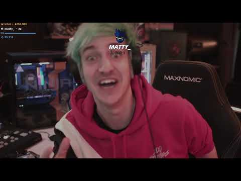 Ninja's DrDisrespect Impression LOL | Fortnite